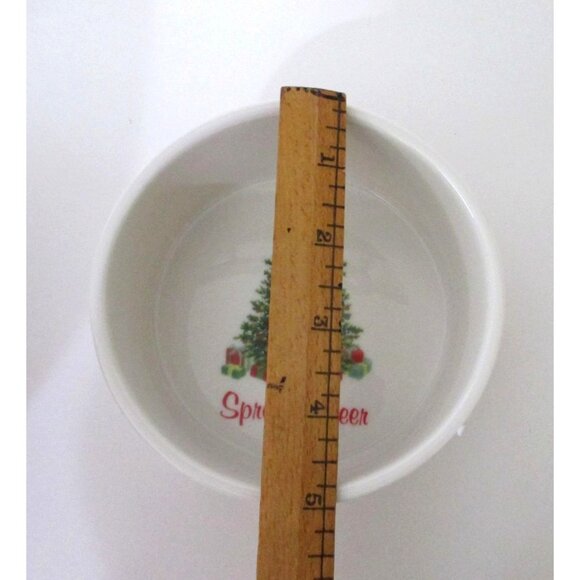 Martha Stewart Holiday Garden Dip Set With Bowl & Spreader - Picture 4 of 6